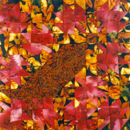 My variation on the standard quilt block: Blossoming Tree